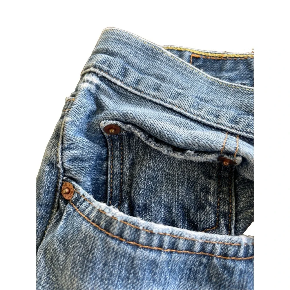 Lucky Brand 181 Vintage Baggy Jeans Men's Size 38X30 Distressed Skate